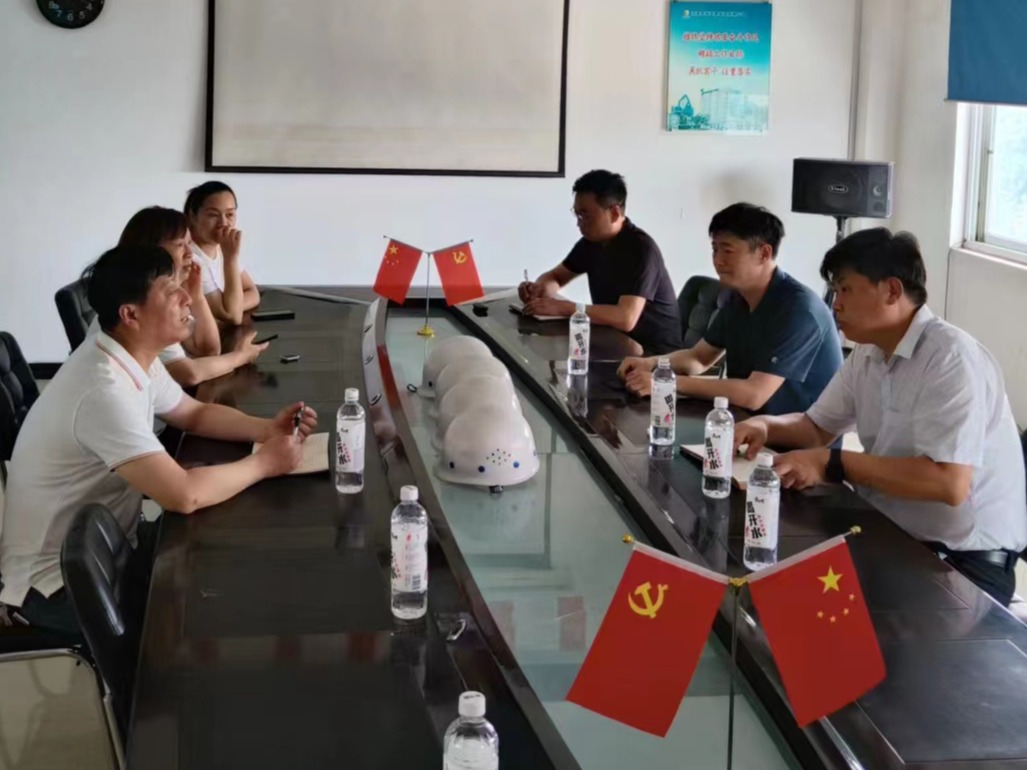 【万人助万企】卫辉市市委副书记孟昕到丰博水泥调研走访